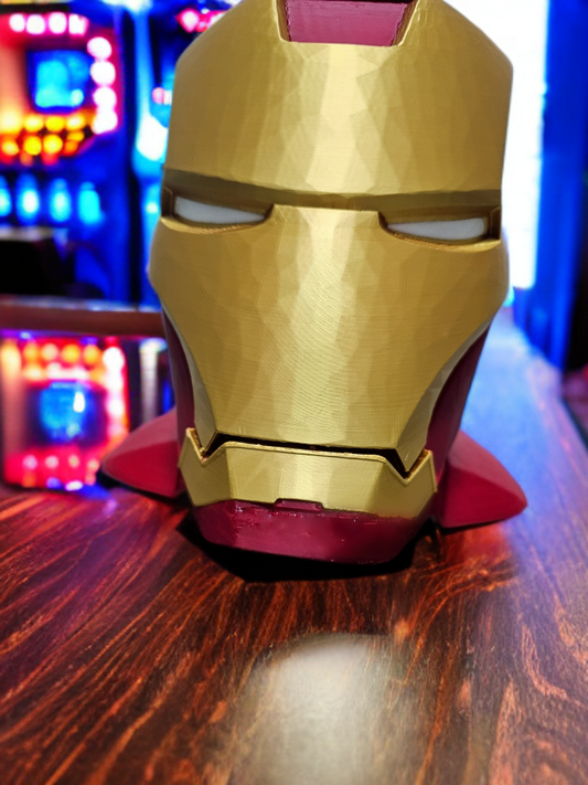 Iron Hero Headphones Stand | Unique 3D Printed Headset Holder