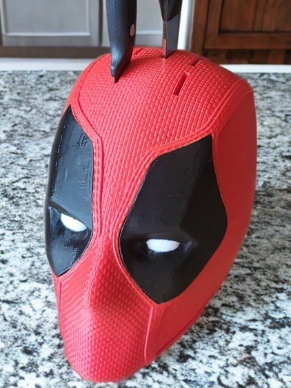 Merc Anti-Hero 5-Slot Knife Block – Knife Holder - Kitchen Organizer Decor