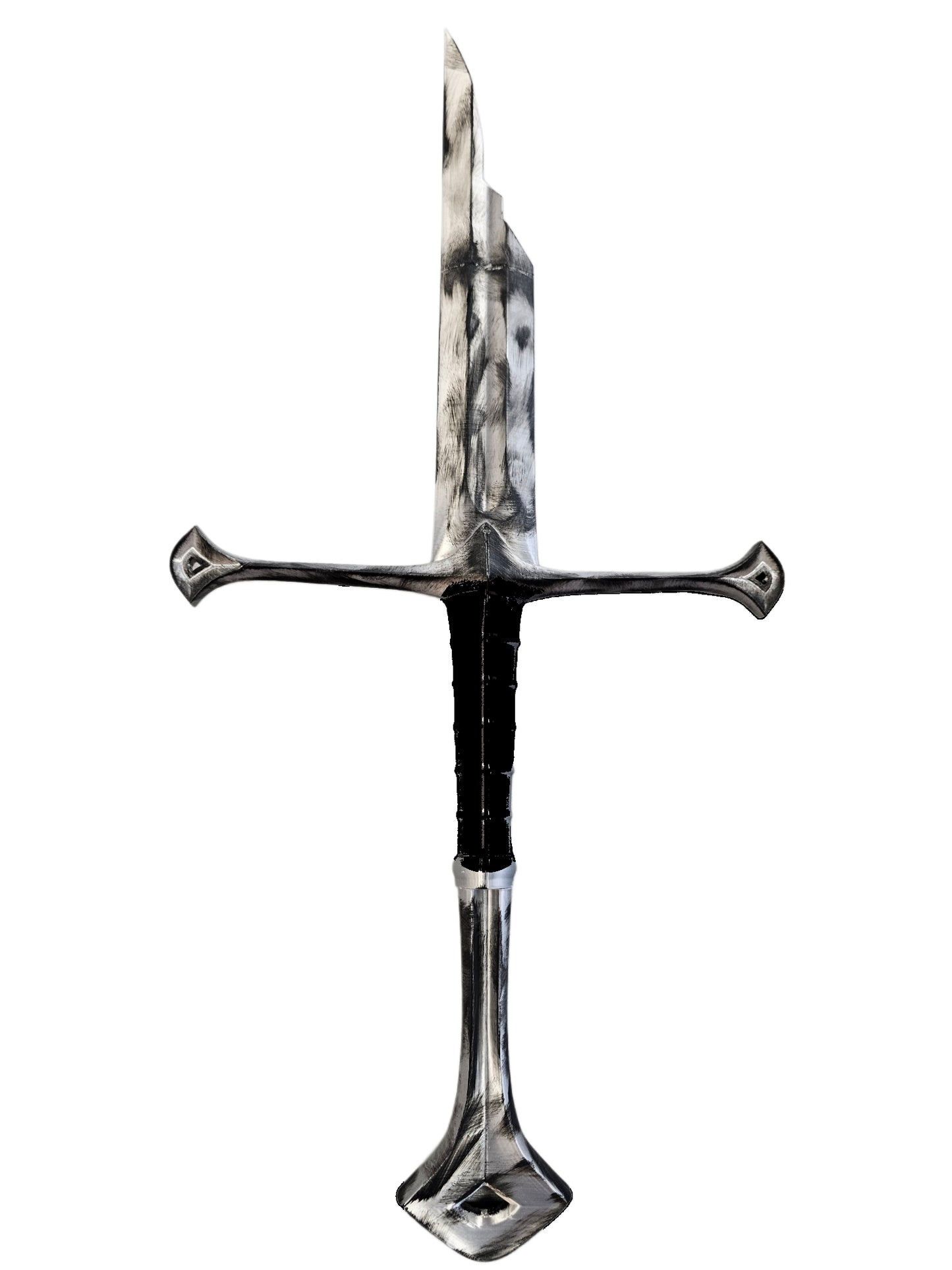 Legendary LOTR Broken Sword & Wall-Mount Shield Set – Replica Narsil