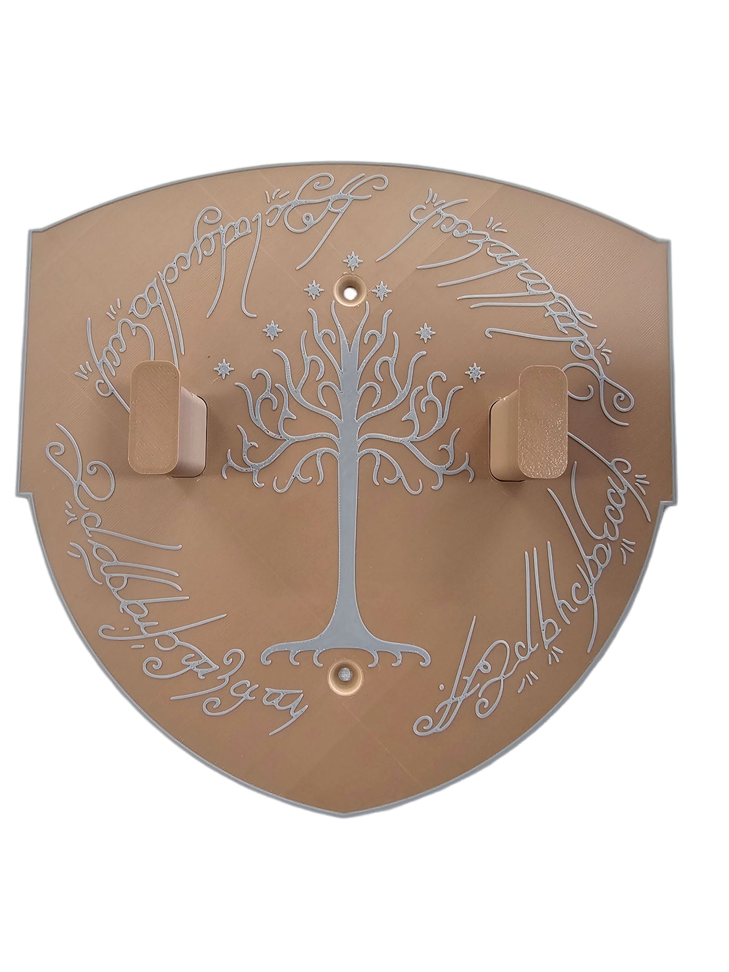 Legendary LOTR Broken Sword & Wall-Mount Shield Set – Replica Narsil