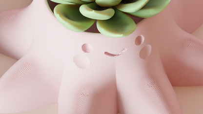 Octopus Planter – Unique Tentacle Succulent Pot (No Drain Holes)